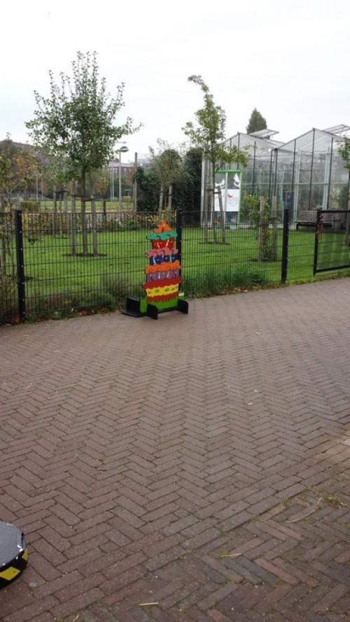 Brandweerspel - Verjaardagstaart